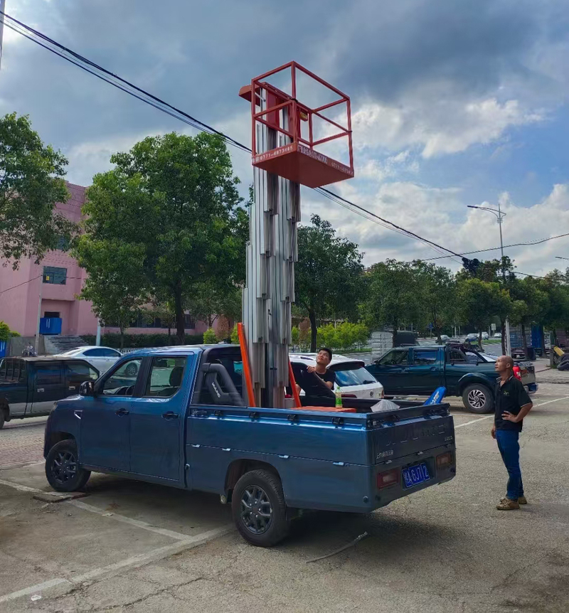 萍乡车载铝合金式高空作业车